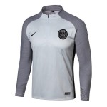Paris Saint Germain Sweat de Treino Conjunto 2017-18 Cinza Claro